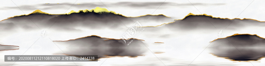 山水背景墻
