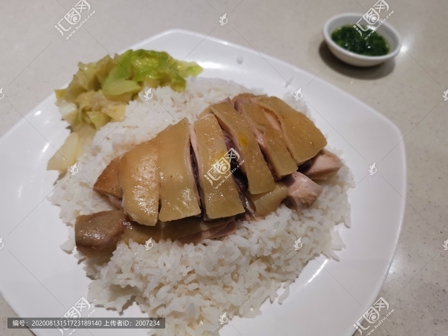 广东茶餐厅沙姜鸡饭