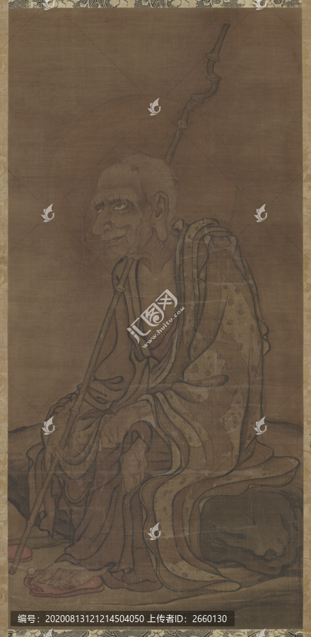 蔡山,羅漢圖