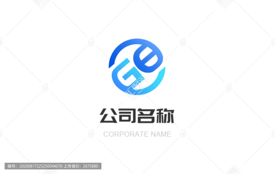 娱乐公司科技互联网字母logo