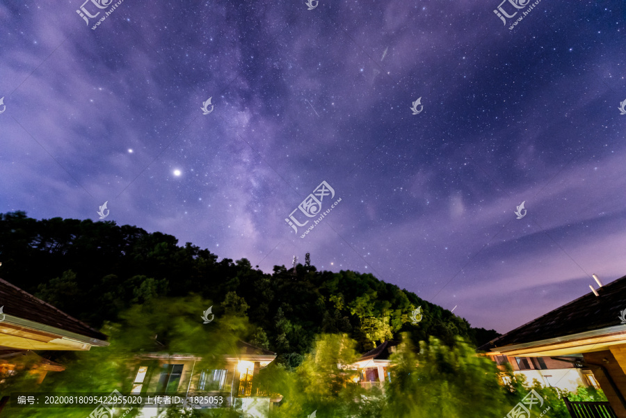 夏季银河星空