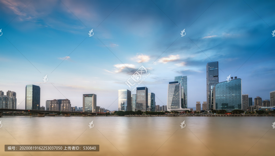 福州現代建筑景觀天際線
