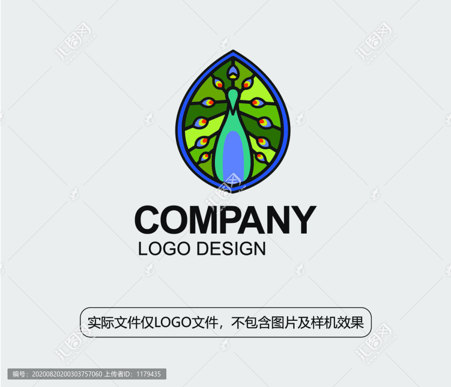 孔雀logo