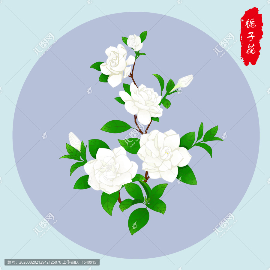 梔子花