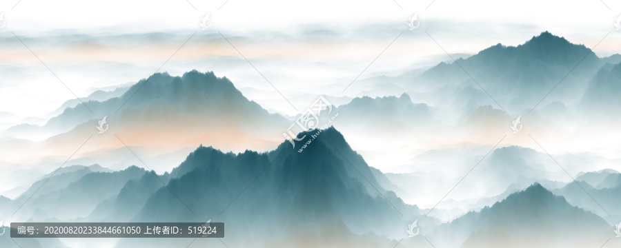 新中式山水
