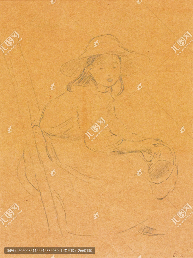 貝爾特·莫里索貝爾特莫里索人物素描