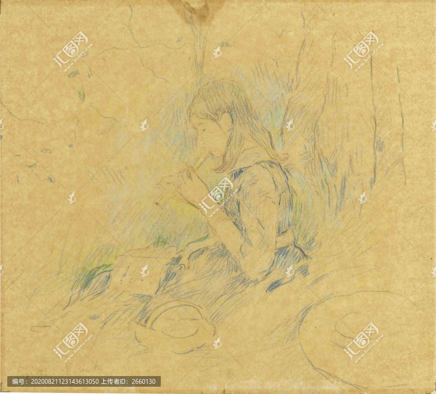 貝爾特·莫里索貝爾特莫里索人物素描
