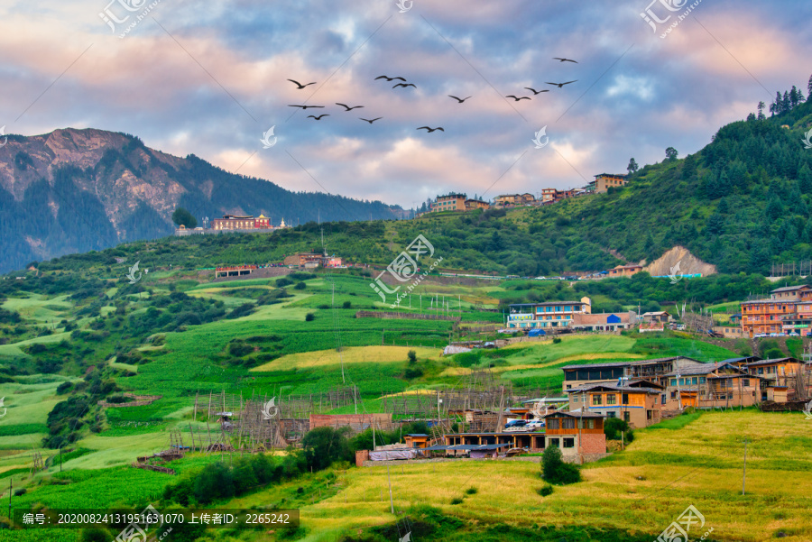 扎尕那风景