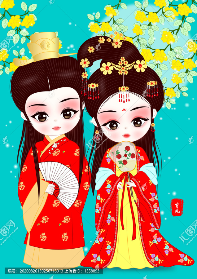 古裝新郎新娘
