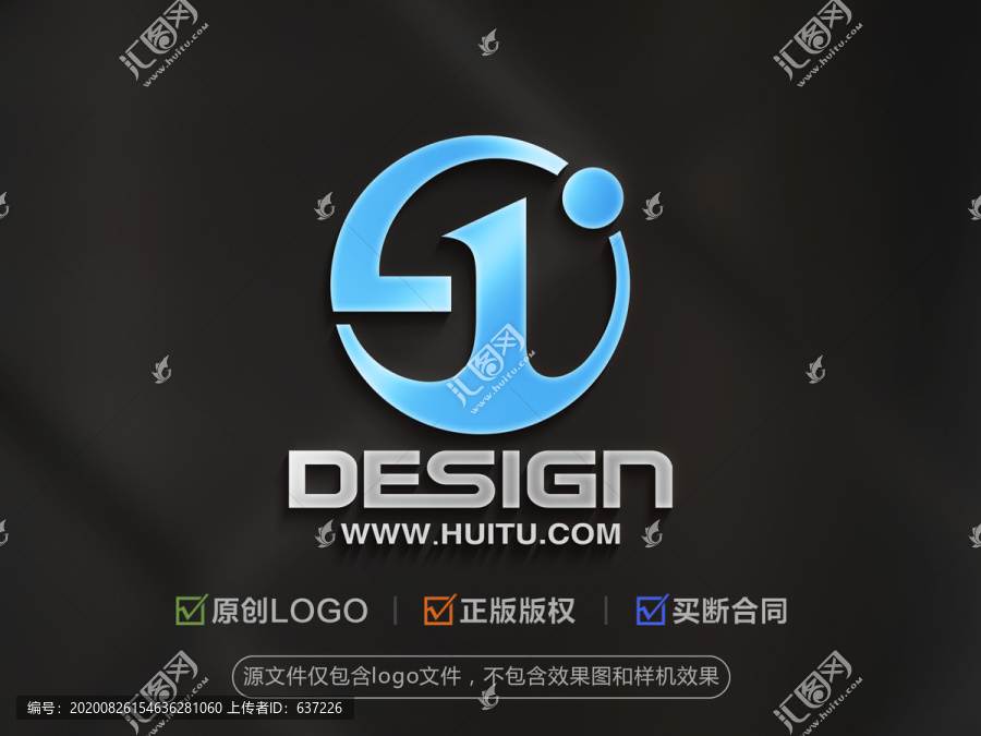 數(shù)字1字母LW標(biāo)志