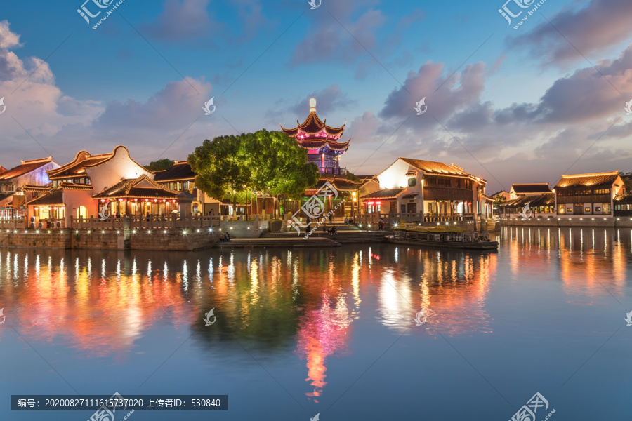 蘇州古鎮夜景