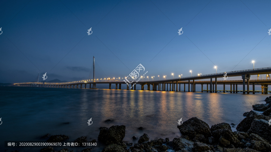 深圳湾大桥桥梁素材建筑深圳风景