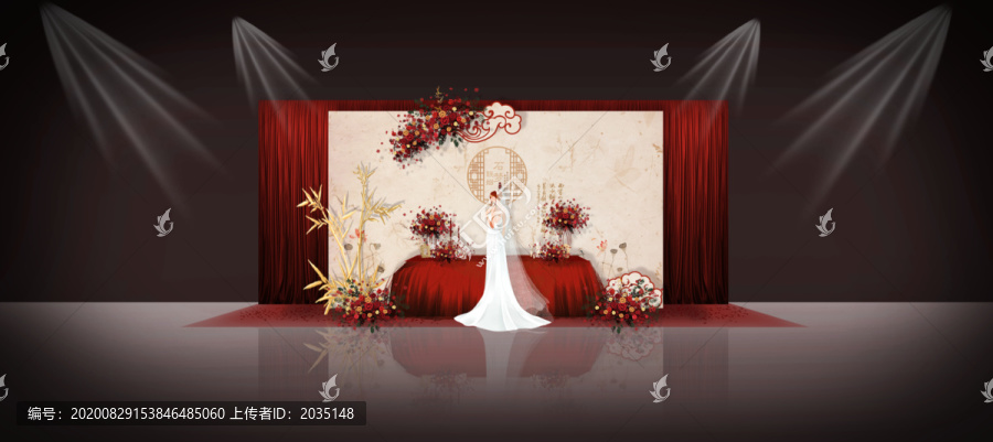 紅色中式婚禮