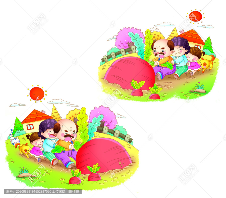 拔蘿卜套圖