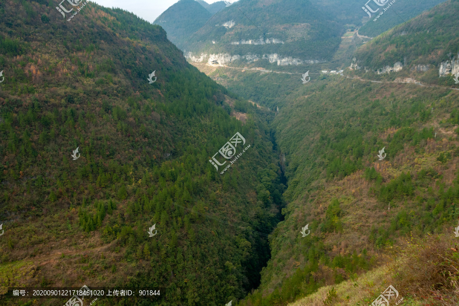 重庆奉节地缝风光