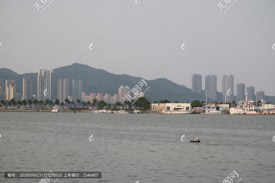 珠海情侣路珠海日月贝风光景色