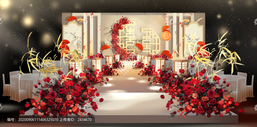 中式簡(jiǎn)約婚禮