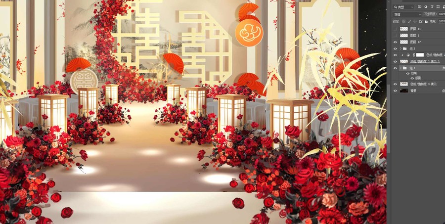 中式簡(jiǎn)約婚禮