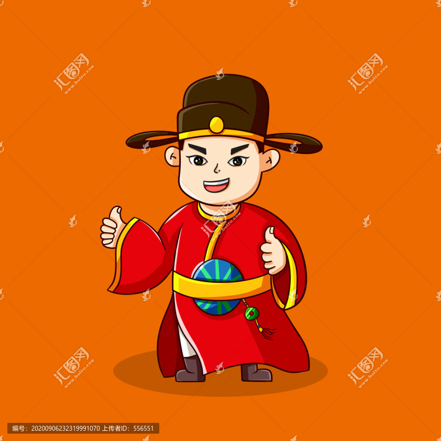 狀元郎卡通形象設(shè)計