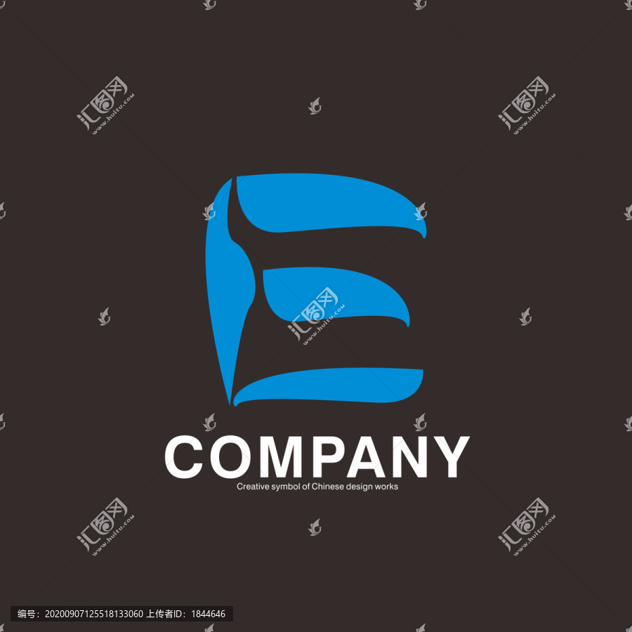 E字母標志logo