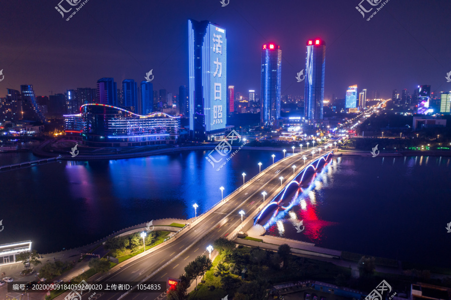 日照城市夜景