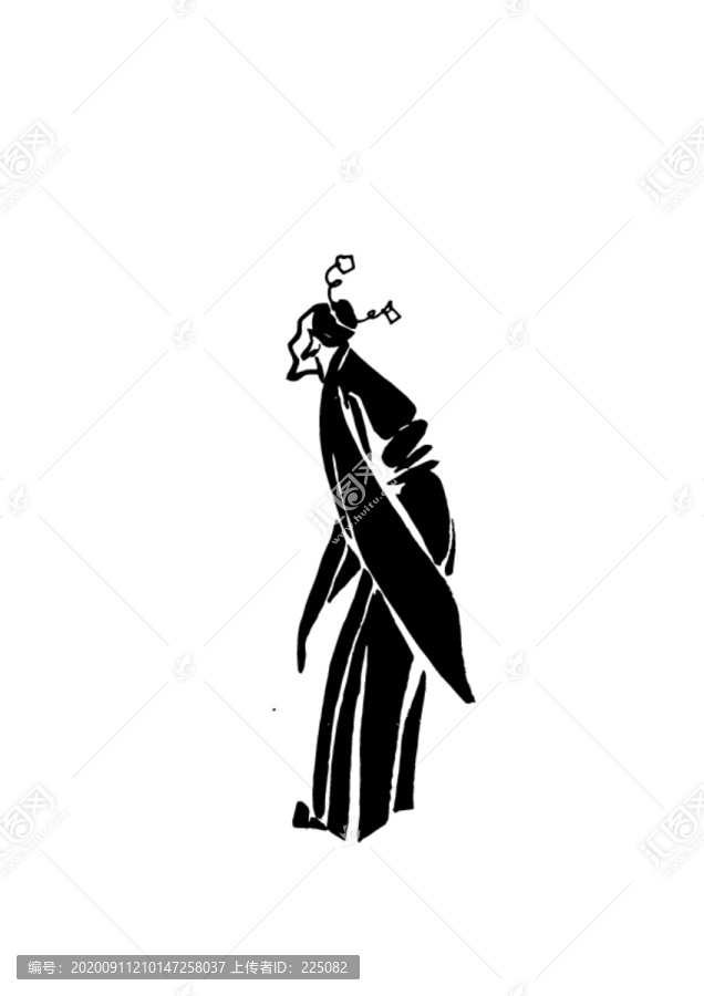人剪影
