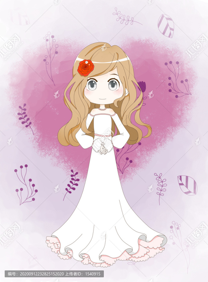 可愛小新娘