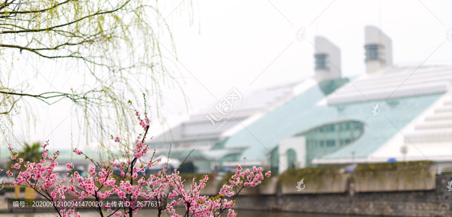 浙江大学紫金港校区校园风景建筑