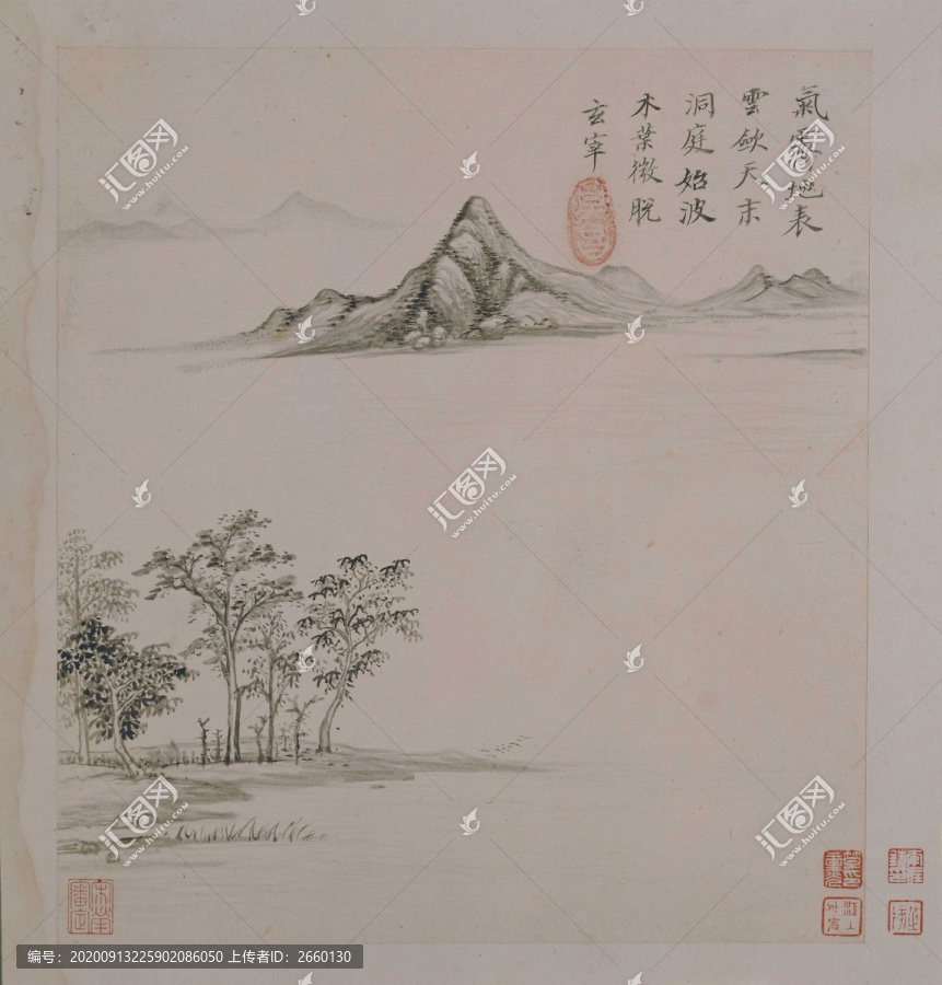 董其昌中国古代山水画