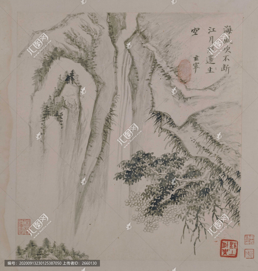 董其昌中国古代山水画