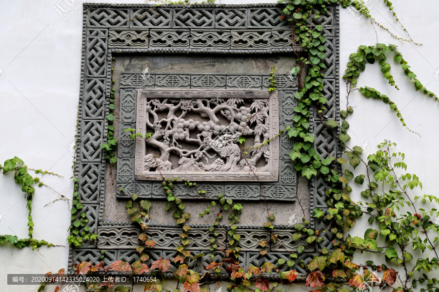 古代徽州精美砖雕