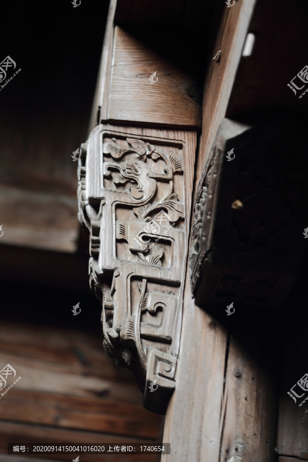 古代徽州精美木雕