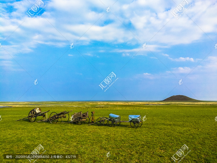 草原米勒杆湿地