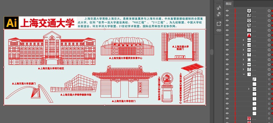 上海交通大學(xué)地標(biāo)