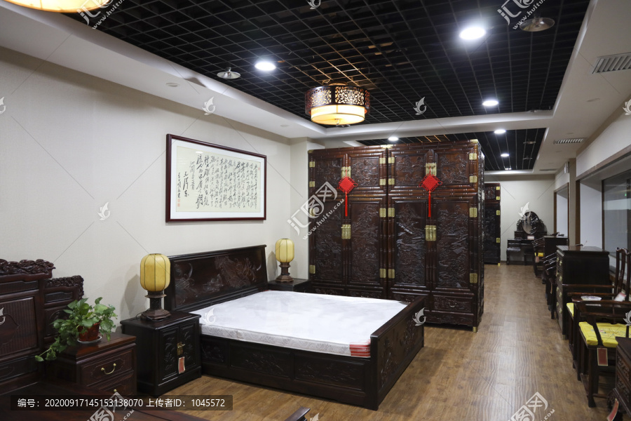 中式古典风格卧室空间装修
