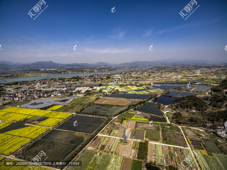 浙江兰溪岩头村航拍