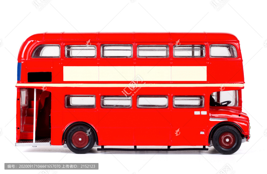 红色双层巴士