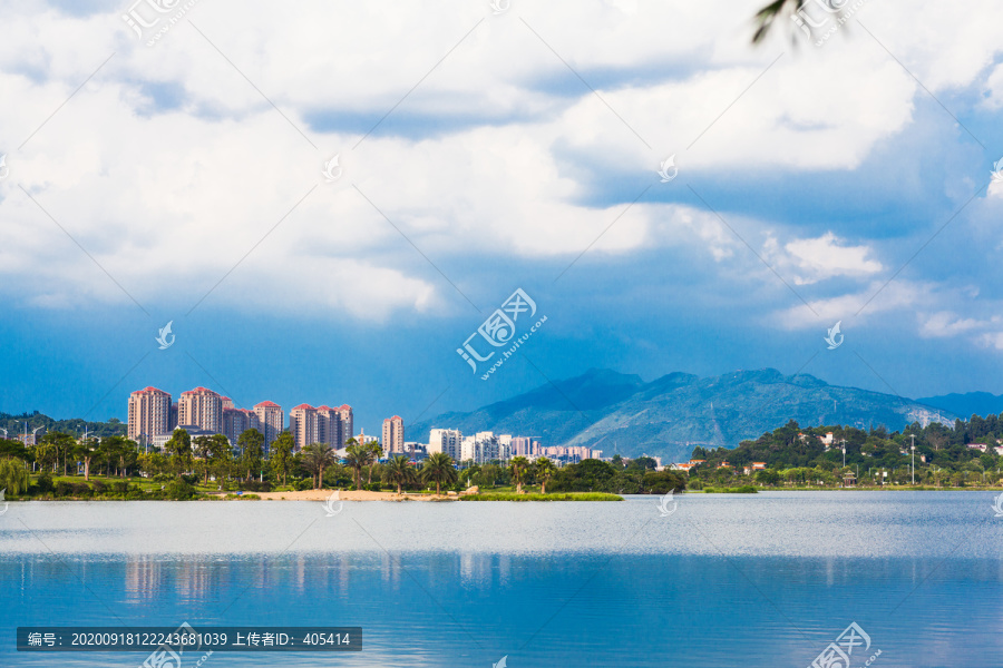 大湾区旅游城市肇庆波海湖