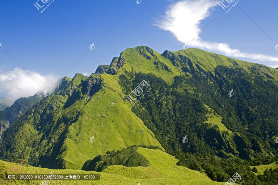 台湾山景