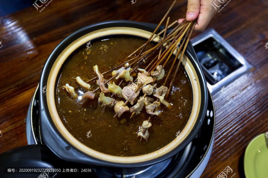 广东湛江牛杂火锅串