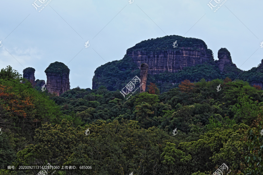 丹霞山丹霞地貌