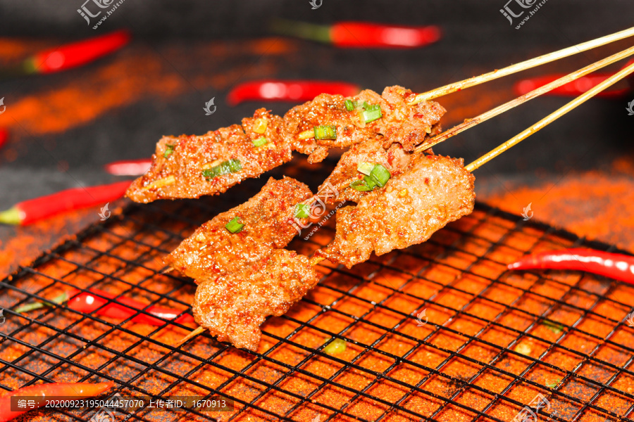 烤羊肉串