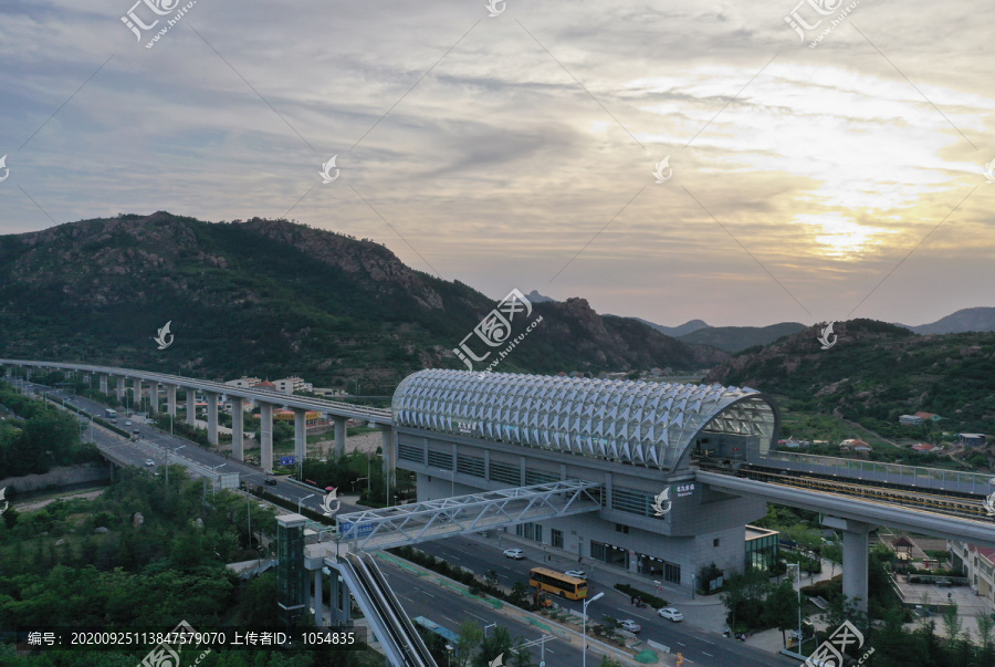 青岛地铁北九水站