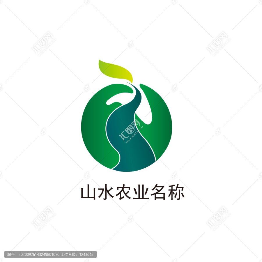 山水农业logo