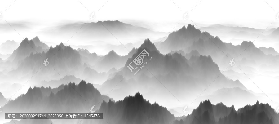 山水背景墻