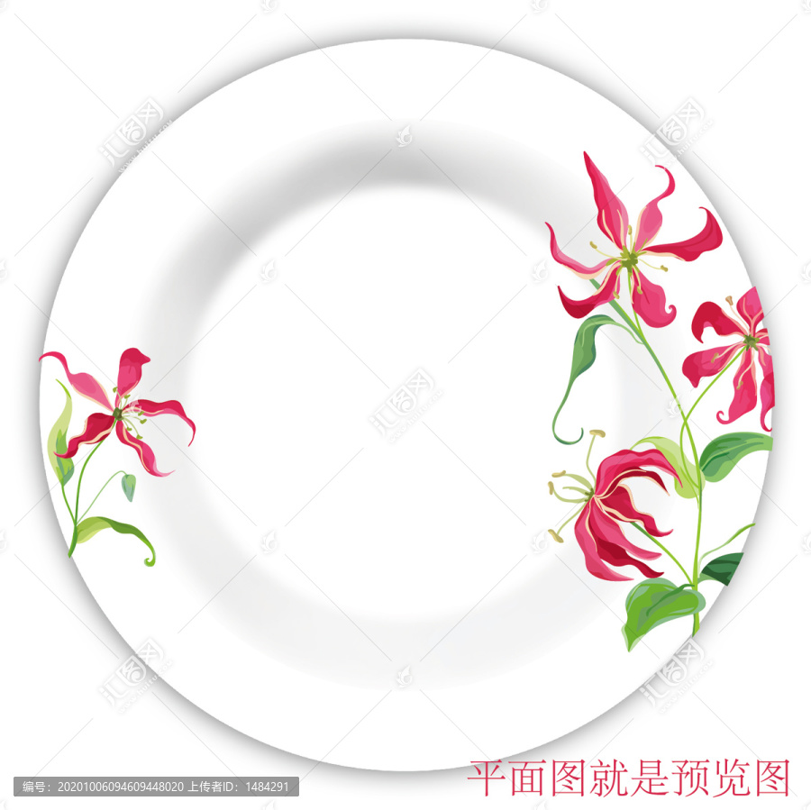 手繪花