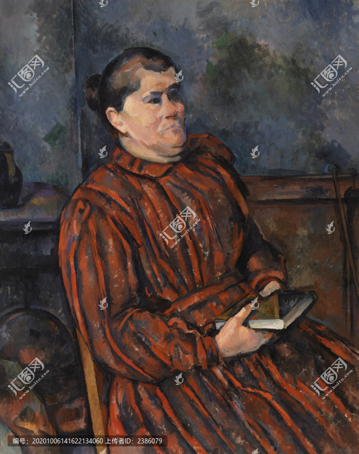 Paul.Cézanne女人肖像