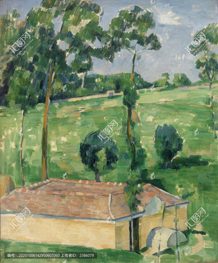 Paul.Cézanne春天之家