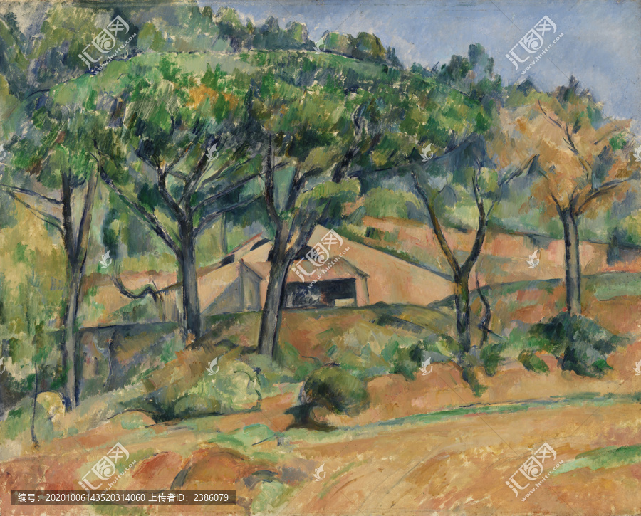 Paul.Cézanne普罗旺斯的房子