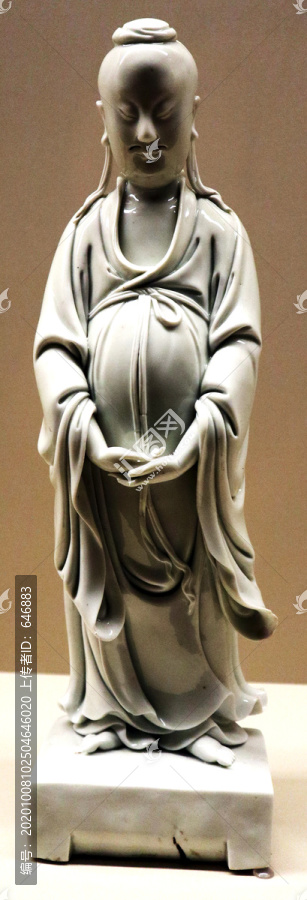 德化窑白瓷神像